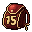anniversary backpack
It was awarded during the festivities of Tibia's 15th anniversary