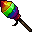 colourful fireworks rocket