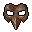 gryphon mask
It is carved from sequoia wood