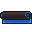 folded blue Tibia carpet