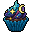 nightsky cupcake